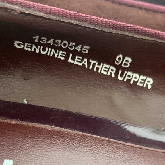 Carlos Falchi Red Leather Suede Wedge Heels Size 9 - Picture 2 of 8